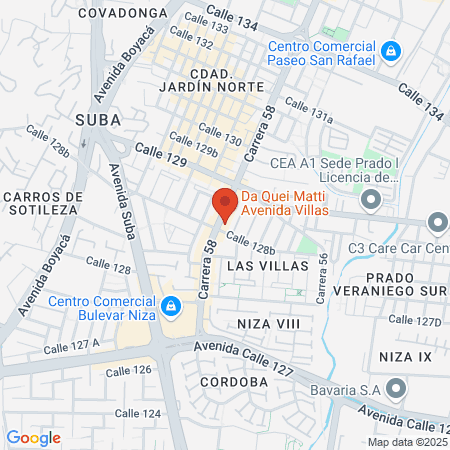 Peluquería Danny Mar map