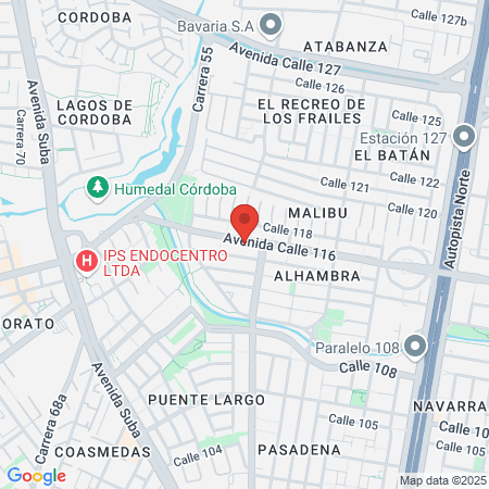 INSPIRADOS Peluqueria map