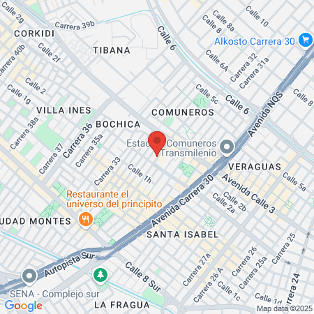 Salon De Belleza map