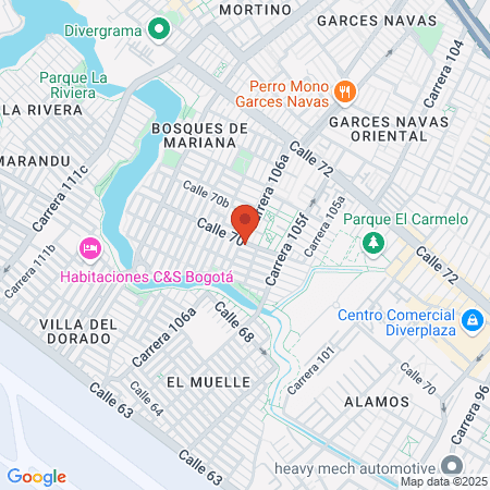 Rodri Mendez Peluqueria map