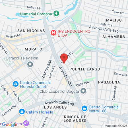 Peluquería arte y estilo italiano map