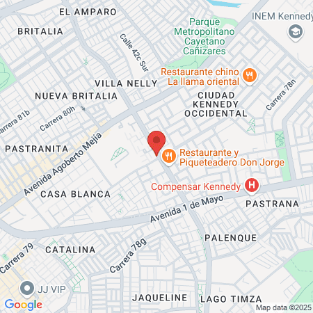 Peluqueria romulo parra map