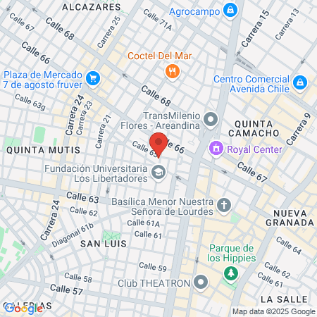 Adulam spa peluquería y barbería map