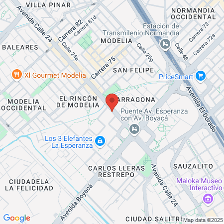 Peluqueria Alquimia map