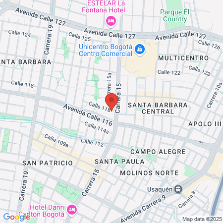 Viviana Mejia Peluqueria map