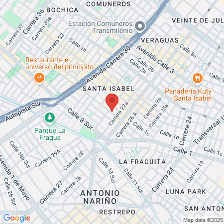 Sala De Belleza Jacky map