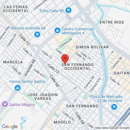 Juan David peluquería map