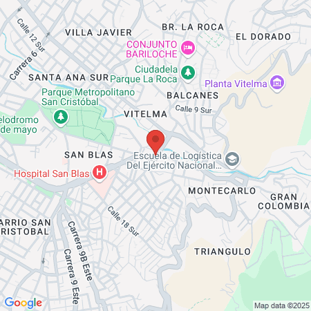 URBAN STYLE 501 PELUQUERÍA Y BARBERIA map