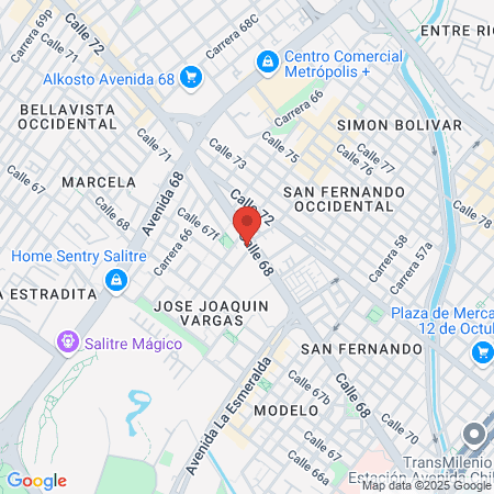 Sala de Belleza Unisex Julieth"s map