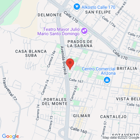 ASAF Cosmetologia Estetica Y Capilar map