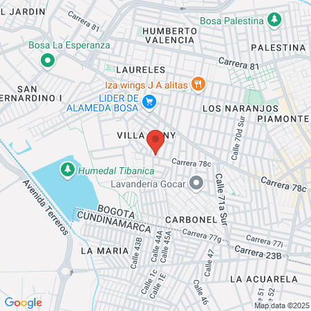 Peluqueria Yersi map