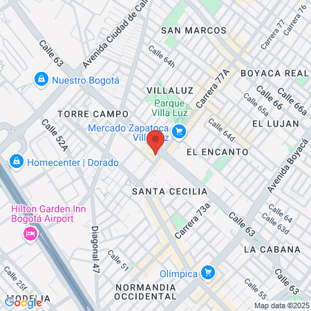 Mahogany Peluquería map