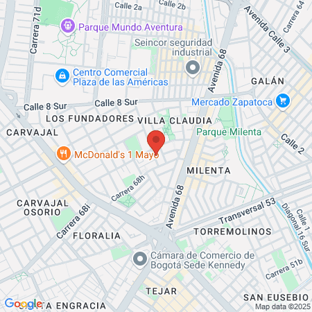 Sandra Peluquerias map