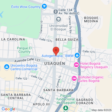 Sebastián Peluquerías map