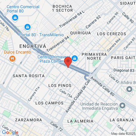 Sala De Belleza D’Patty map