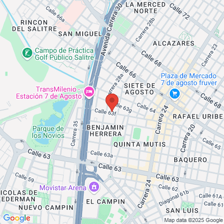 Sala De Belleza Cr map