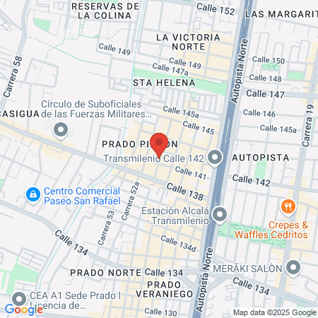 Alta Peluquería Hair Colors map