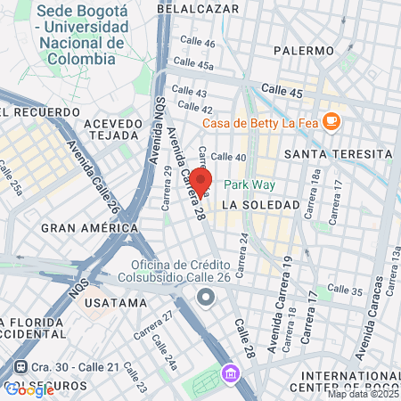 Peluqueria Manager's map