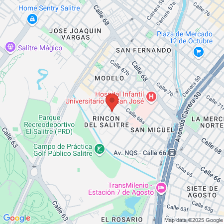 Peluquerias J And F map