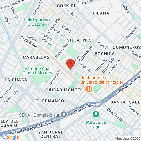 Classic Peluqueria map