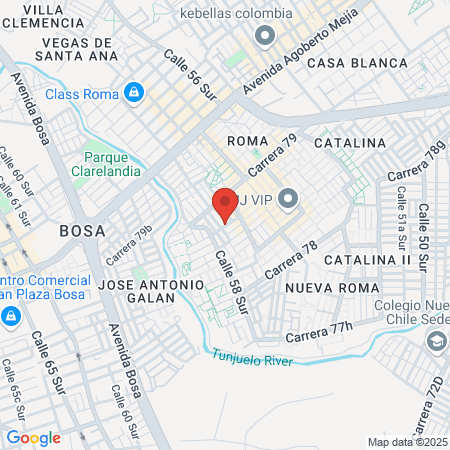 The Vintage Salon Nails Spa map