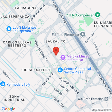 artesano peluqueria map