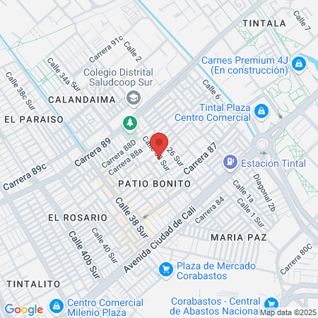 Salón De Belleza Y Peluquería Elegant Style map