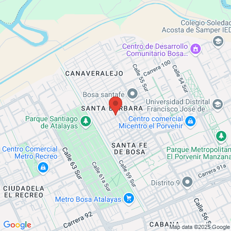 Sala de Belleza Alida map