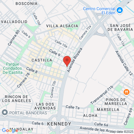 Peluqueria belleza y colores map