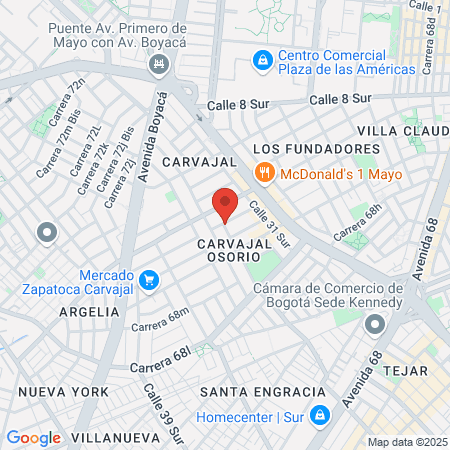 Sala De Belleza Claudia map