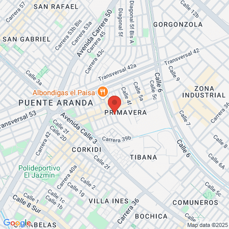 Bogota map
