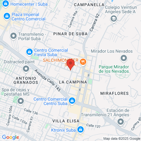 Andrés Gamez Peluqueria map