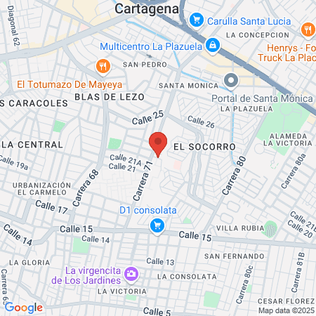 Manyos spa ,belleza y depilación map