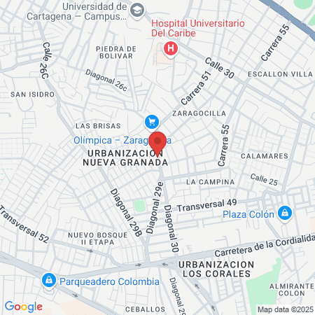 Primavera Salón map