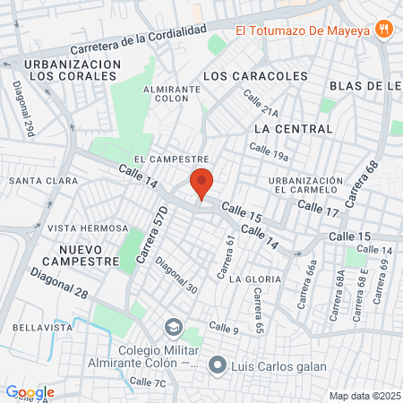 Peluqueria Arelí map