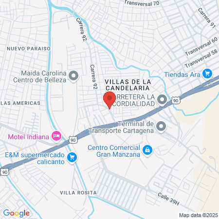 Estilos Peluqueria map