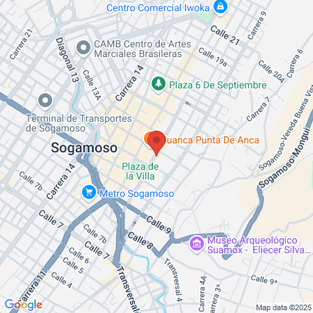 Jam Javier Aguirre Morales map