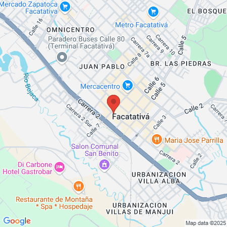 Gente Bella Peluqueria map