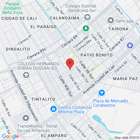 SALA DE BELLEZA PEOPLE map