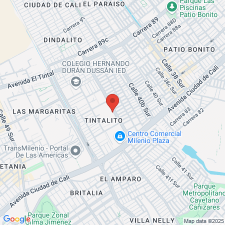 Amanda Díaz Peluquería map