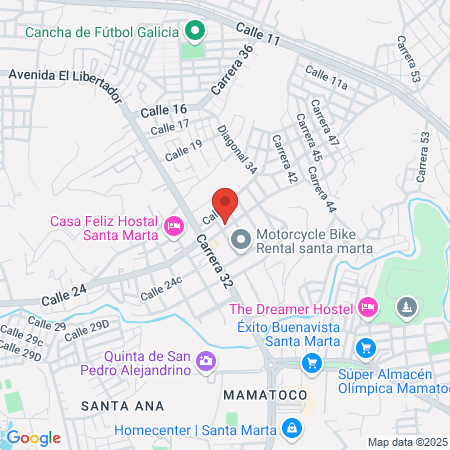 Peluquera Lorens map