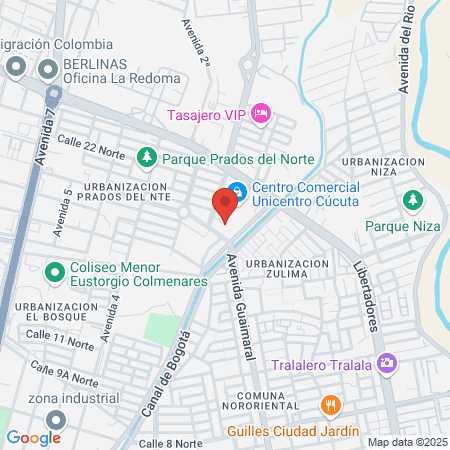 Peluquería Riviera map