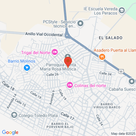 Peluqueria Peluco map