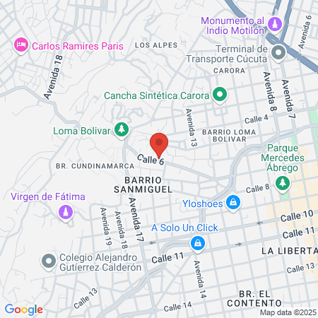 Doris Peluqueria map