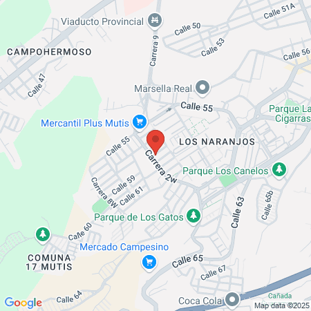 Sala De Belleza Sharith map