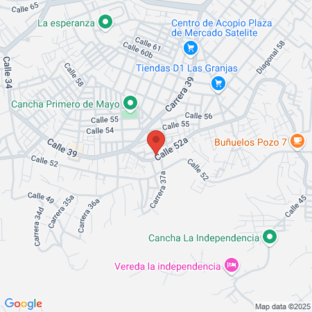 Peluquería Sinaí map