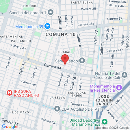 Lisos perfectos cali oficial map