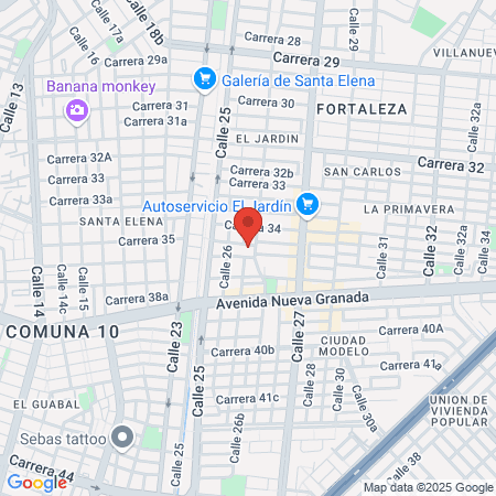 Shalomek Peluquerias map