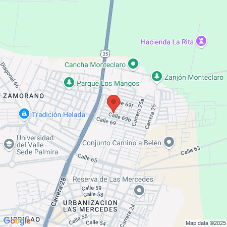 Peluquería Terapia map