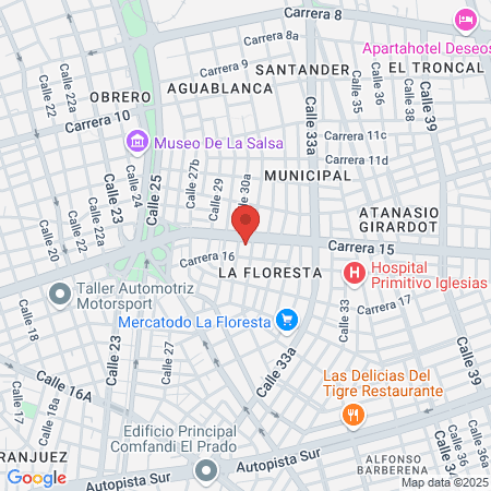 Peluqueria y Estética Andrea map